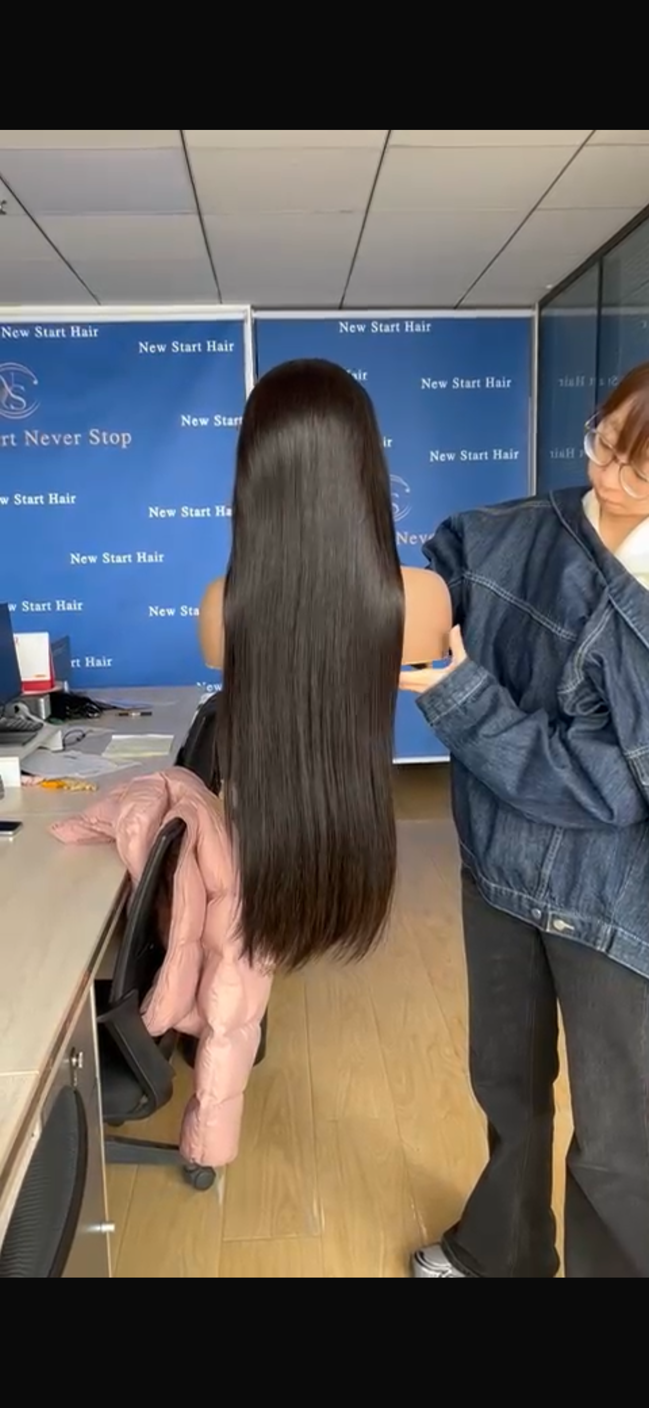 13x6 Straight HD frontal wig 30 in ‘